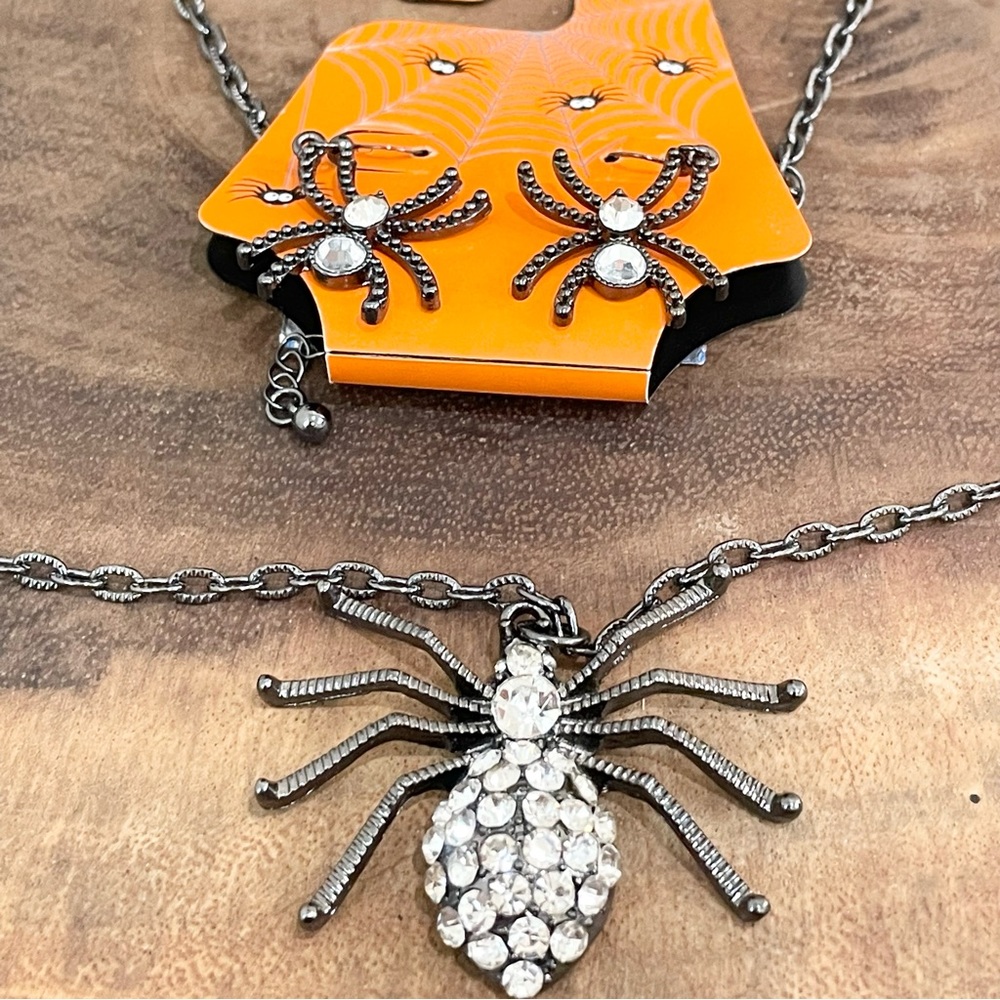 Goth Mummy spider jewelry spider pumpkin ghost - Picture 5 of 7